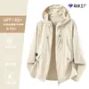 Ropa de Protección Solar Ultra Delgada de Seda de Hielo para Mujer, Protección UV para Exteriores, Corte Holgado, Adelgazante, Ligera, Transpirable, Adecuada para la Piel de los Hombres