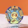 Imán de nevera de plato giratorio de ciudad, pegatina magnética, recuerdo cultural y creativo, regalo de atracción turística de moda, regalo giratorio personalizado de atracción turística
