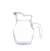 Tetera de Agua Fría 500ml Vidrio Tetera Pequeña para Té Jarra para Jugos Mezclador de Vino Decantador de Vino Tinto Tetera de Pico de Pato Engrosada