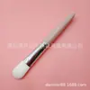 Pincel de Base Chanfrado com Ponta Plana em Forma de Língua Pincel para Líquido Não Absorve o Pó Ferramenta de Pincel de Maquiagem Pincel de Base Sem Marcas