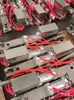 Máquina de Selagem Automática para Sacos Tecidos e Sacos Plásticos, Máquina de Selagem Pneumática, Máquina Automática de Selagem e Compactação