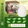 Ovo de Dinossauro Extra Grande Brinquedo de Escavação Arqueológica Caixa Surpresa de Gesso de Dinossauro para Crianças Brinquedo Educacional Infantil