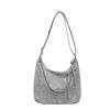 Bolso de moda de estilo coreano de gran capacidad para mujer, nuevo bolso de hombro informal de moda 2024, bolso cruzado con cadena, bolso de mano para axila.