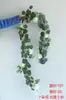 Amazon Hoja Verde Hoja Redonda Eucalipto Hoja de Sauce Enredadera Hiedra Flor Decorativa Transfronterizo Comercio Exterior Flor Artificial