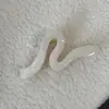 Vacaciones de Verano Viento Amarillo Blanco Flor de Huevo Pinza de Agarre Sentido Avanzado Dulce Cabello Sizzy Pinza Tiburón 2025 Accesorios para el Cabello Nuevo Estilo