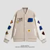 Chaqueta corta de cuero estilo americano High Street para hombre, chaqueta vaquera moderna de nicho con un diseño atractivo, talla grande