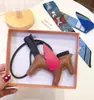 H casa costurado à mão alta qualidade pele de ovelha Anjo Pégaso bolsa pingente fofo feminino bolsa de mão ornamentos chaveiro de carro