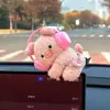 Novas Decorações para Carro, Fofas Decorações para Tela da Console Central de Alívio de Estresse, Bonecos para Monitor de Computador, Decorações de Figurinhas