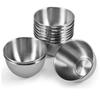 Tazón de Acero Inoxidable para Salsa Tazón Dorado para Salsa Plato para Condimentos Tazón Pequeño para Sushi Tazón para Mermelada Taza para Salsa
