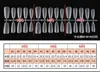 Unhas Vestíveis Trapezoidais Junyi, Unhas Estendidas, Unhas Postiças, Sem Gravação, Finas, Médias e Longas, Unhas Extra Longas Codificadas Atacado