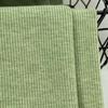 Tejido de punto acanalado de cachemira cálida de 2 x 2 para suéter, base elástica cálida para camisas y prendas superiores.