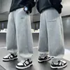 Roupas Infantis Meninos Primavera e Outono Calças Esportivas Largas Novo Estilo Crianças Maiores 2026 Primavera Calças de Moletom de Perna Reta Tendência Dropshipping Transfronteiriço