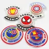 Iron Man Selecciona Cuidadosamente Etiquetas de Plástico Populares y Sellos de Goma que se Iluminan al Tocarlos, Lavables, Accesorios y Materiales para Equipaje de Niños