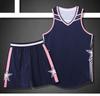 Uniforme de basquete masculino estampado camisa americana uniforme de treinamento de competição de estudante uniforme esportivo feminino colete estampado verão