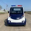 Vehículo Eléctrico de Patrulla Totalmente Cerrado para 6-8 Pasajeros Vehículo de Inspección de Cuatro Ruedas Campus Gestión Urbana Propiedad Comunidad Área Residencial Patrulla de Seguridad