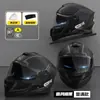 Casco Eléctrico Certificado 3C/Dot para Mujeres, Casco Integral de Moto Cálido de Invierno para Hombres, Seguridad Universal para Motocicleta al por Mayor