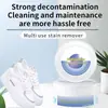 Creme Descontaminante Multiuso para Remover Manchas Difíceis Oem Personalizado Calçados Brancos Descontaminação Doméstica Creme de Limpeza Multifuncional para Polimento de Sapatos