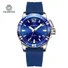 Reloj de Hombre Augusten de Marca Transfronteriza, Reloj de Cuarzo Moderno, Esfera Tridimensional, Calendario Luminoso, Reloj para Deportes al Aire Libre