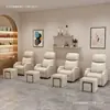 Sofá para salão de unhas, cadeira para spa de pés, sofá elétrico de beleza para pés e cílios, poltrona reclinável com massagem nos pés, cadeira de massagem reclinável multifuncional