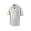 25 Exportación de Verano Nueva Camiseta Casual Simple de Color Puro de Manga Corta para Hombre Talla Grande Suelta Camisa Polo con Cuello