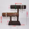 Soporte de Madera Maciza para Relojes para Uso en Casa, Estante de Almacenamiento para Pulseras, Soporte de Exhibición para Joyería, Soporte de Exhibición para Ligas y Cuerdas para el Cabello, Accesorios para Joyería