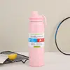 Chaleira Espacial Popular Transfronteiriça Copo Térmico de Aço Inoxidável Grande Capacidade Chaleira Esportiva Portátil para Exterior Copo de Água para Carro