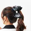 Presilha de Cabelo com Laço Xadrez Retrô para Mulheres, Estilo de Luxo, Presilha para a Parte de Trás da Cabeça, Realça o Volume do Cabelo, Acessório de Cabelo Tipo Presilha Banana