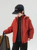 Valle del Viento 2026 Otoño Nueva Chaqueta con Capucha para Exteriores Infantil Elegante Versátil Chaqueta de Montañismo Impermeable para Niños Producto Nuevo