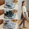 Tênis Esportivo Infantil 2026 Outono Novo Modelo Popular para Meninos e Meninas, Tênis Casual da Moda para Uso Externo com Sola Macia e Característica Antiderrapante
