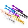 Fabricante de origen Juego de 12 piezas 304 Acero inoxidable Pinzas para azúcar Pinzas para hielo Transfronterizo 11cm Mini pinzas para hielo Pinzas para cubos de azúcar Pinzas de servicio