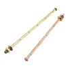 Suporte de cartão de parede para loja de lingerie tubo quadrado prateleira de lingerie haste de suspensão haste de lingerie ouro rosa preto titânio dourado gancho de sutiã conta