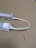 Accesorios de adaptador de esquina de junta blanda para tubo de lámpara integrado conector de tres cables para lámpara fluorescente T8/T5 línea de conexión doble