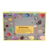 Caja Misteriosa de Piedra Cruda de Cristal Natural Navideña Piedra de Cristal Poke-a-Dot Agujero-a-Agujero Infantil Regalo Calendario de 24 Compartimentos Transfronterizo