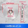 Impulsor de bomba de agua, bomba sumergible, bomba autoaspirante, impulsor de aluminio fundido, bomba de agua multiespecificación, impulsor de bomba de aguas residuales, accesorios para bomba de agua