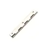Jingmao 75*23mm lámina de hierro negra larga ferretería para embalaje bisagra de 6 agujeros aspecto de bisagra grosor 05