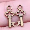 8X16Mm 0,3g Multicor Exportação Liga de Zinco Acessórios de Joias Utensílios Diários Pingente de Chave