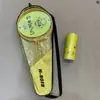 Set de Raquetas de Bádminton para Niños para Estudiantes de Primaria de 6 a 12 Años, Set de Doble Raqueta Abuela Pato Amarillo con Volante, Raqueta de Bádminton para Principiantes para Niños