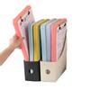 Multifuncional A4 con ranura para bolígrafo carpeta de tabla de escritura caja de almacenamiento transparente carpeta de oficina carpeta de archivos de escritorio bloc