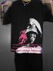 Hip hop callejero americano y2g artesanía compuesta suéter holgado retro para hombre y mujer camiseta de algodón igual