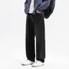 Roupas Masculinas Fengshe / Jeans Masculino Novo Primavera 2026, Corte Reto Amplo, Tendência Perna Larga Estilo Retro High Street Americano