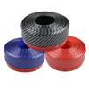 Tira decorativa de fibra de carbono para coche tira de goma anticolisión para coche modificación alrededor labio delantero tira de goma tira antiarañazos pala delantera Barra tira decorativa