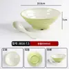 Tazón Roscado de Melamina para Fideos Especial para Restaurante de Fideos Tazón para Ramen Sopa de Fideos con Carne Tazón para Fideos Tazón Grande para Mala Tang Luosifen Uso Comercial