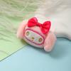 Broche de Peluche de Dibujos Animados Muñeca Sanrio Muñeca Suave Linda Broche de Muñeca Cinnamoroll Hebilla de Bolso Zapato Accesorios de Ropa para Manualidades