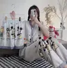 Kimono Nuevo Estilo al por Mayor Labubu Conjunto de Tres Piezas Pijamas Populares para Mujer Verano Comercio Exterior Transfronterizo Sudeste Asiático Ropa de Casa