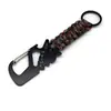 Herramientas de Supervivencia para Exteriores Llavero Trenzado de Paracord Mochila de Montañismo Colgante de Llave de Paracord