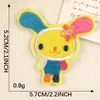 Parche Bordado de Computadora Parche Adhesivo Parche Bordado Parche de Dibujos Animados Animal Accesorios para Equipaje Accesorios para Ropa Parche Parche de Tela