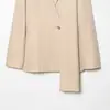 Ropa Femenina Europea y Americana Transfronteriza, Moda Casual Elegante de Venta Caliente en Aliexpress, Blazer con Cuello Bufanda de Manga Larga