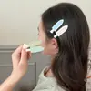 Ins Coreano Nuevo Dopamina Colorido Línea de Goteo de Aceite Pasador Geométrico Dulce Lindo Clip para Flequillo Chica Dulce