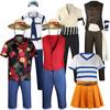Cosplay de la película One Piece de la vida real, ropa de cosplay de Nami, ropa de cosplay de Luffy y Sauron de segunda dimensión.
