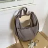 Bolso Cruzado Ins Estilo Japonés de Nicho Gran Capacidad Bolso Dumpling Estilo U Simple Nuevo Versátil para Viajes Diarios Hombro Casual